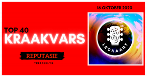 Legkaart, wental na No 1 met Wentelbaan, Reputasie Kraakvars Top 40